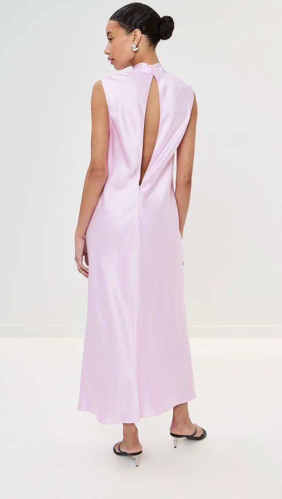Brandon Maxwell The Daphne Plunge Neckline Caftan Dress 2