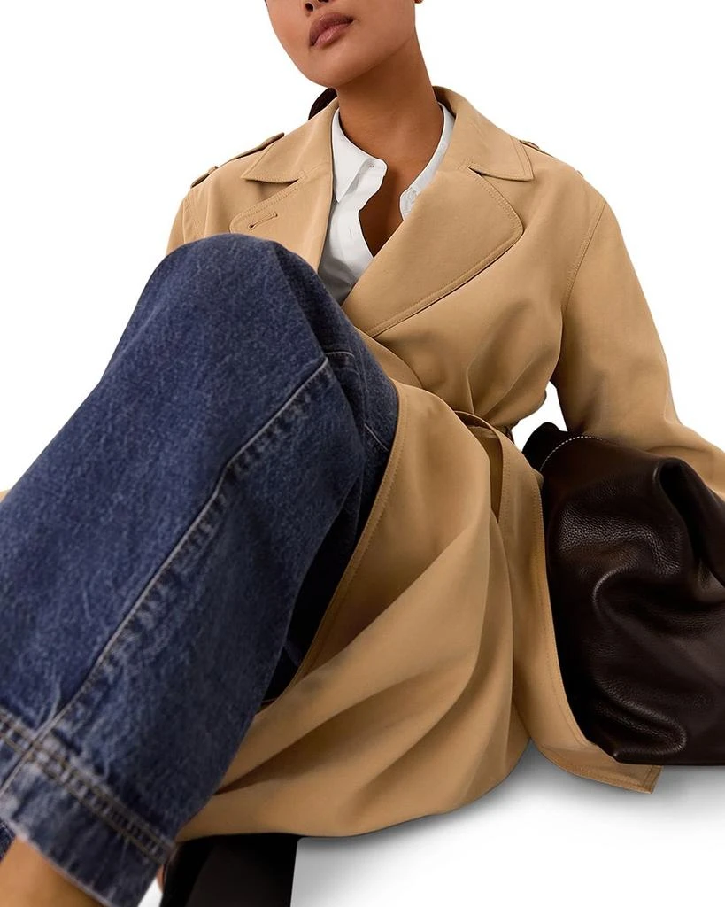 Whistles Petites Riley Trench Coat 5