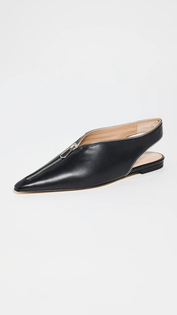 Paul Andrew Zippy Flat Slingbacks 4