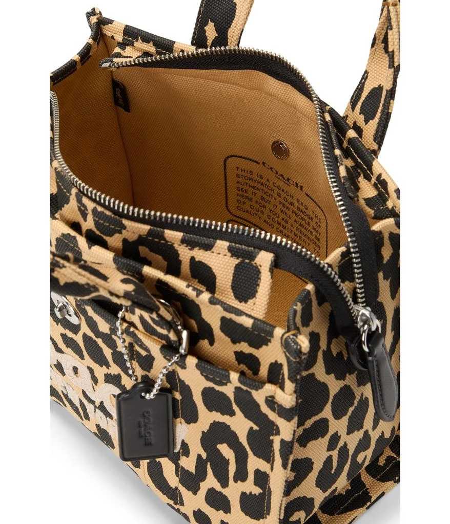 Coach Cargo Tote 26 with Leopard Print 3
