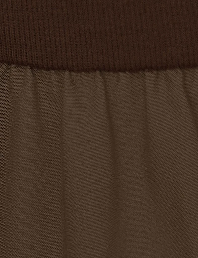 Pixie Market Bea Combination Maxi Dress in Brown 6