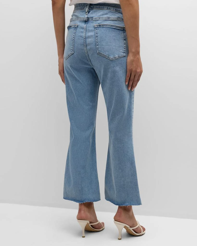 FRAME Le Crop Mini Boot Step Fray Jeans 6