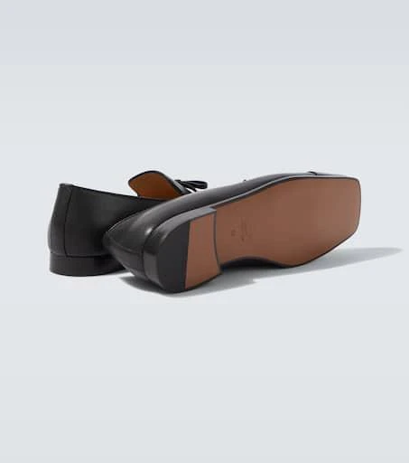 Valentino Babouchoes VLogo leather loafers 7