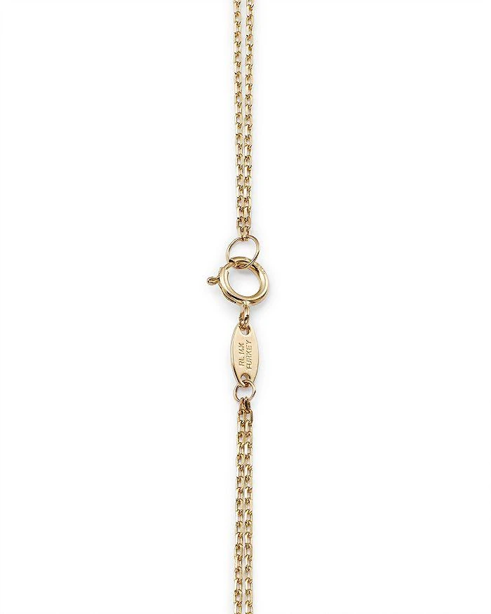 Moon & Meadow Layered Circle Pendant Necklace in 14K Yellow Gold, 17" - Exclusive 4