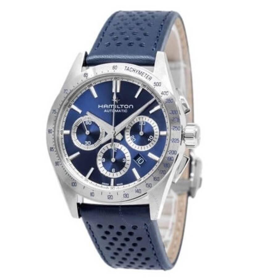 Hamilton Chronograph Automatic Blue Dial Men's Watch H36616640