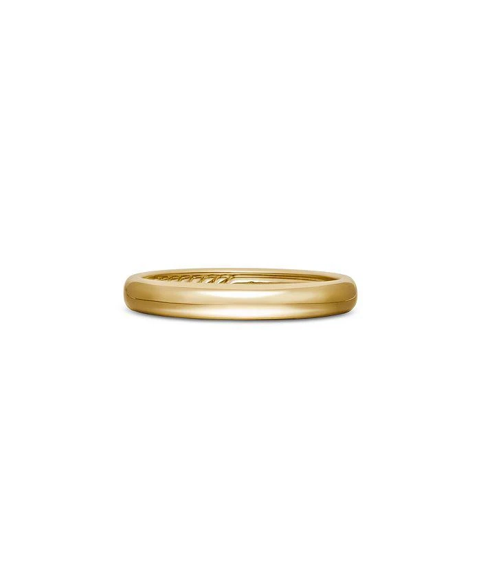 David Yurman Men
s 18K Yellow Gold Classic Band