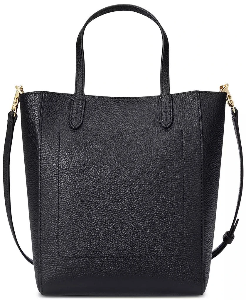 Ralph Lauren Pebbled Leather Small Cameryn Tote Bag 7