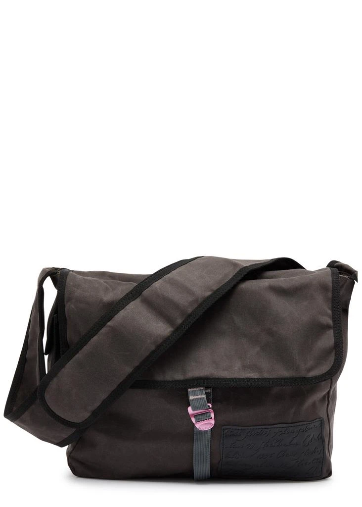 Acne Studios Andemer waxed canvas messenger bag 1