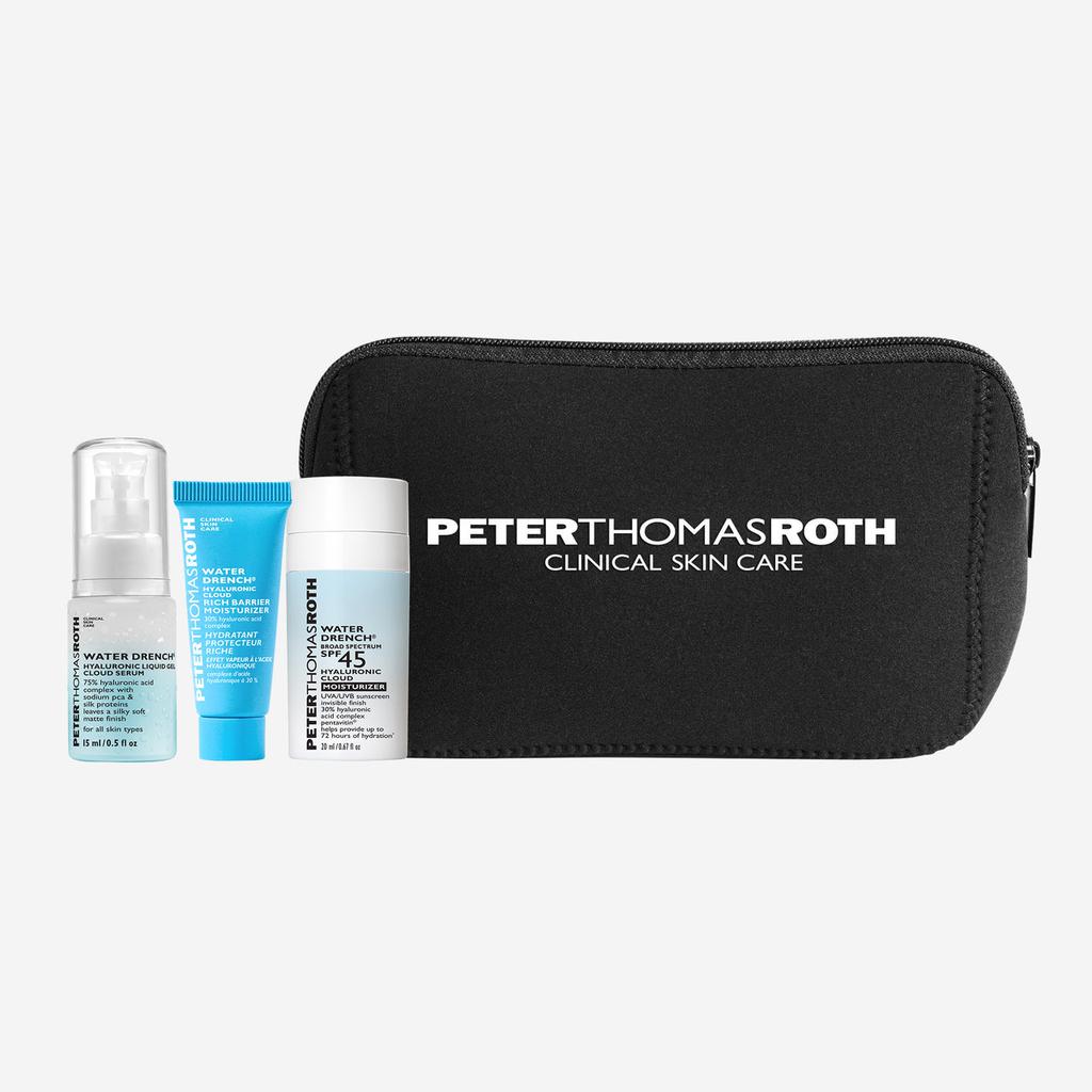 Peter Thomas Roth Water Drench Hyaluronic Hydration 3-Piece Travel Bundle