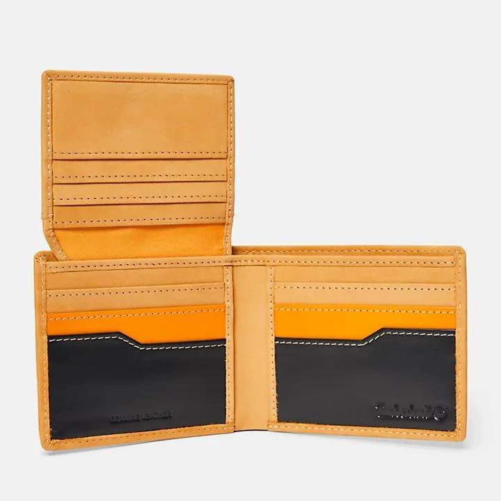 Timberland All-over Embossed Logo Passcase for Men in Yellow 3
