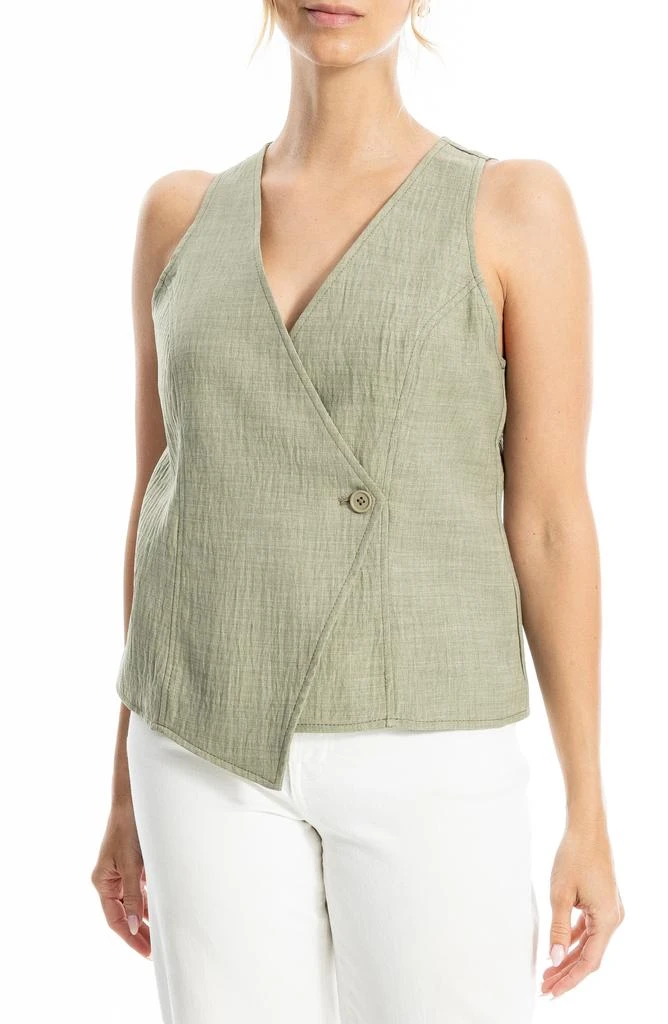 Max Studio Woven Vest 1
