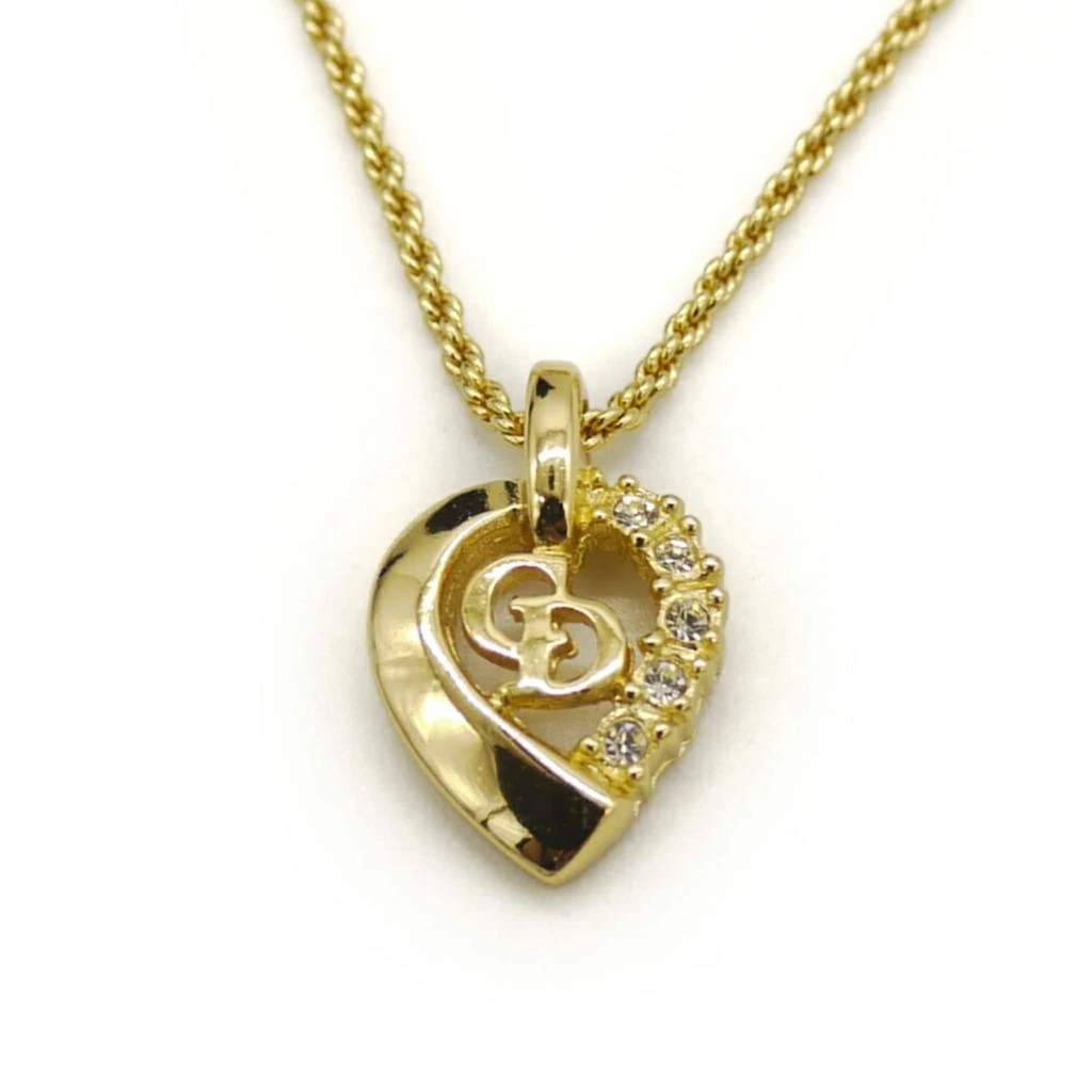 Dior Metal Pendant Necklace (Pre-Owned)