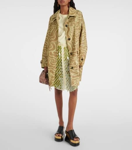 Dries Van Noten Printed coat 2