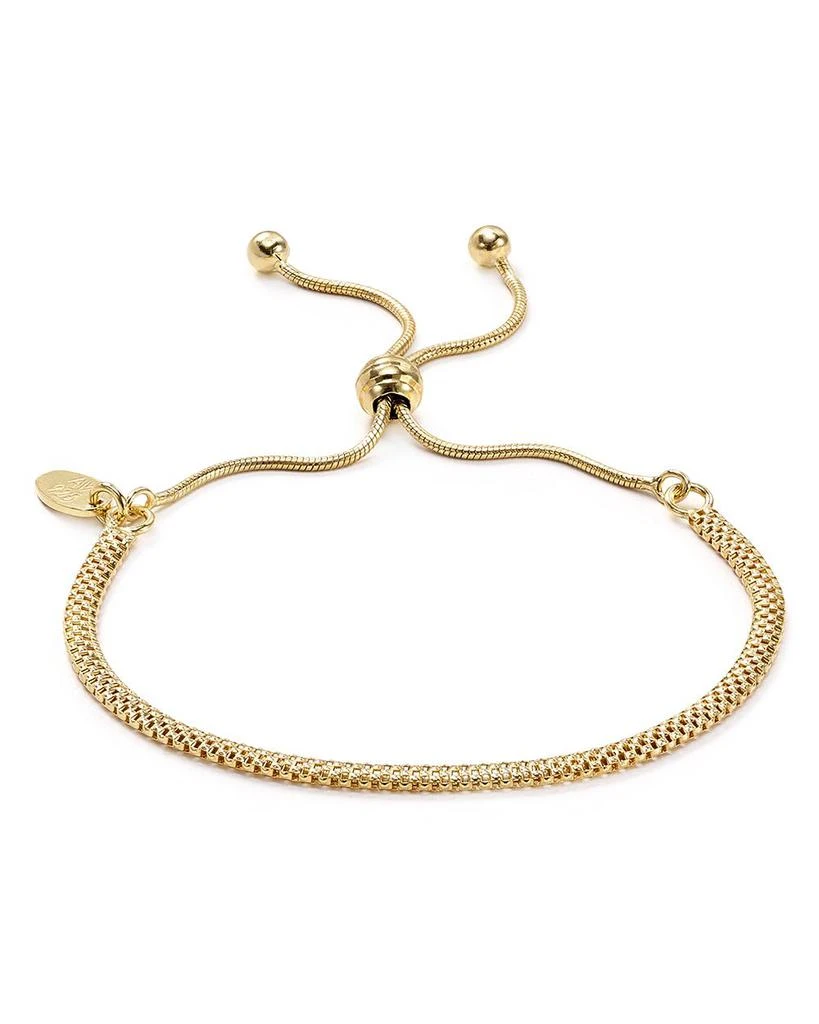 Argento Vivo Mesh Chain Adjustable Bracelet 1