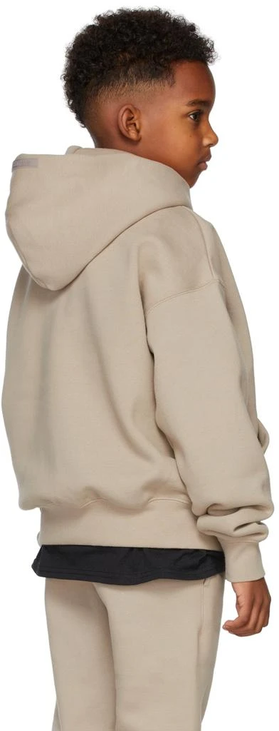 Fear of God ESSENTIALS Kids Tan Pullover Hoodie 4