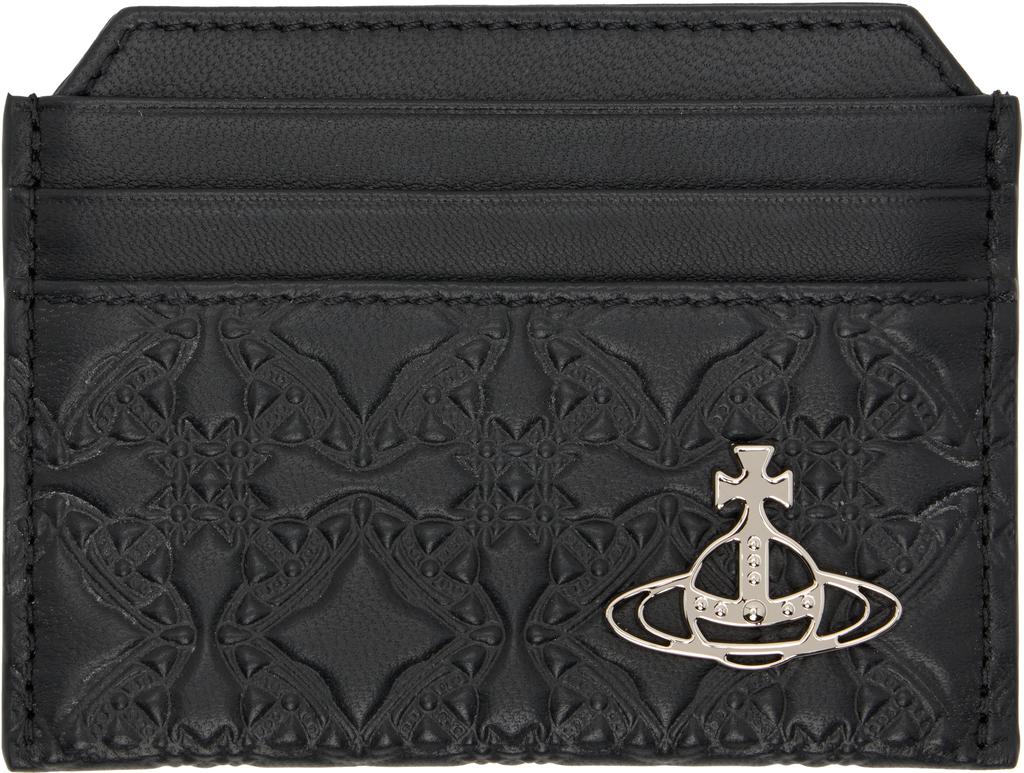 Vivienne Westwood Black Coin Pocket Wallet - Bags - BeyondStyle