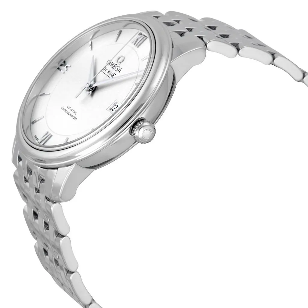 Omega Prestige Co-Axial Automatic Silver Dial Unisex Watch 424.10.37.20.02.001 2