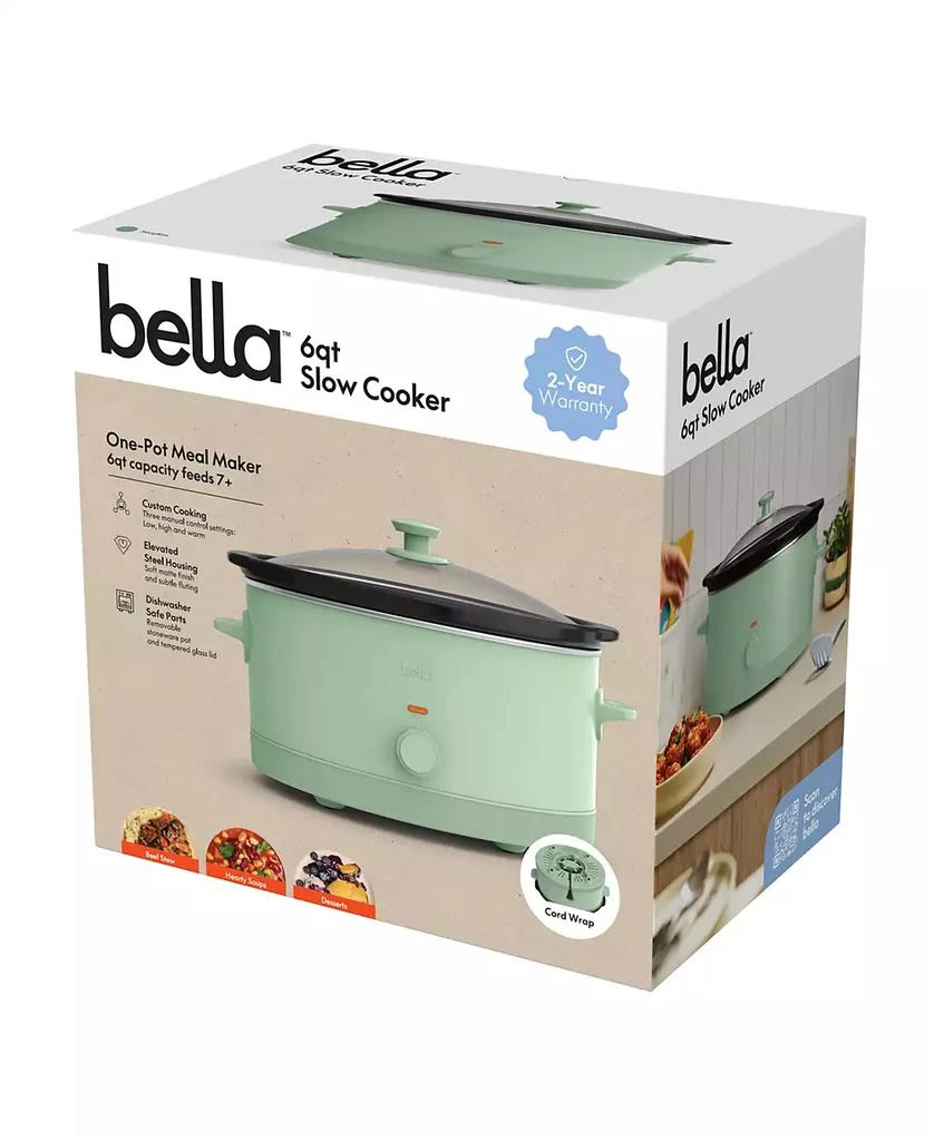 Bella 6-Quart Slow Cooker 5