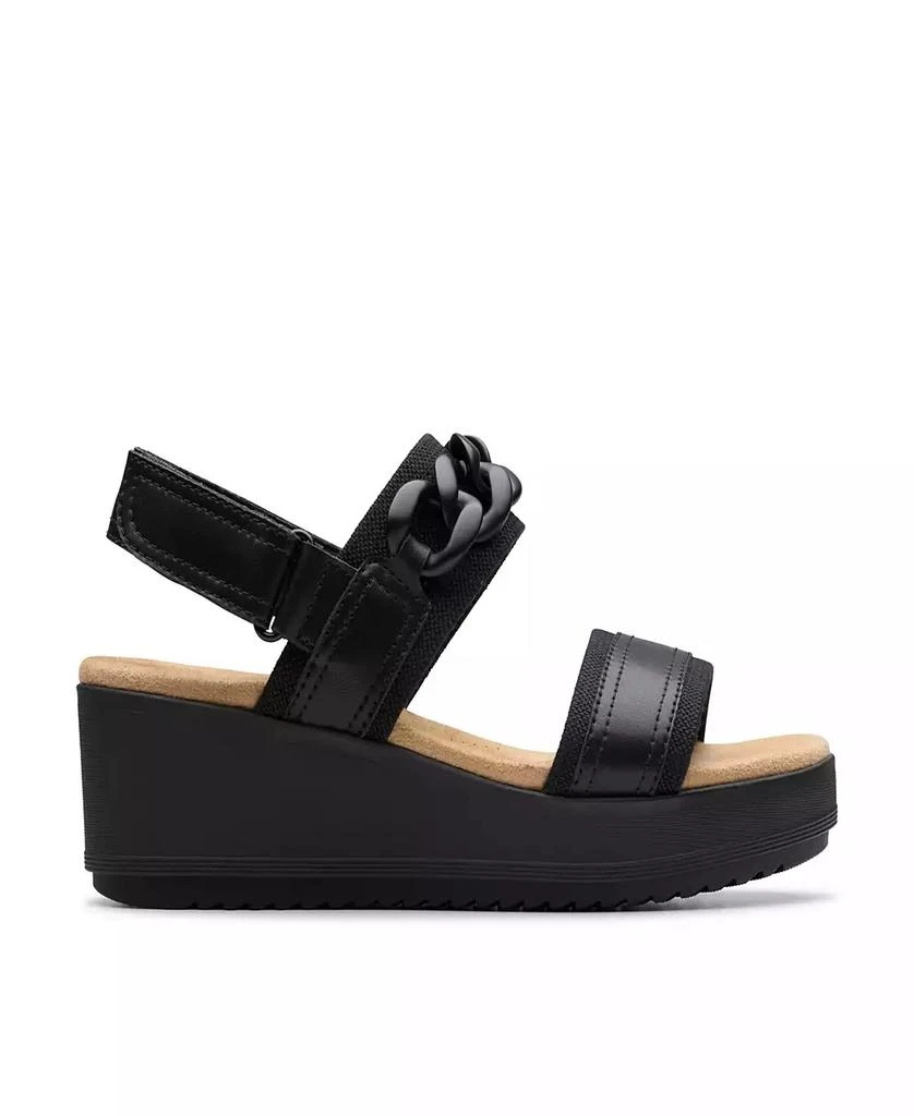 Clarks Collection Women's Wrenly Eve Wedge Sandals 2