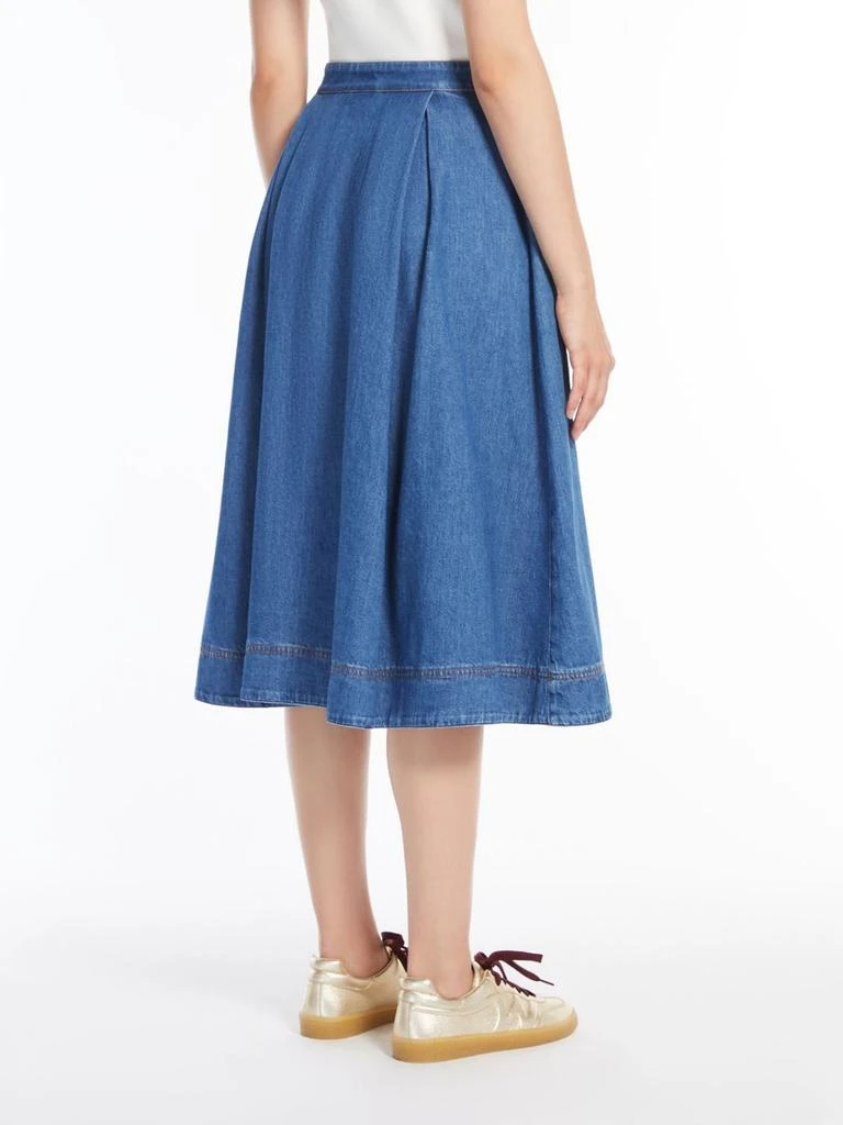 Weekend Max Mara Cotton denim skirt 3
