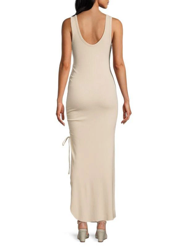 The Range Knit Side Slit Maxi Dress 2