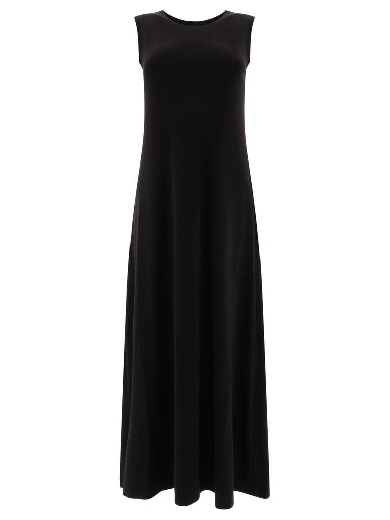 Norma Kamali Norma Kamali Sleeveless Draped Dress 1