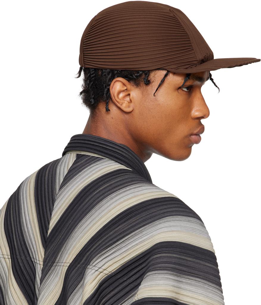 Shop Brown Pleats Cap on Sale at BeyondStyle – Get 11% Off Brown