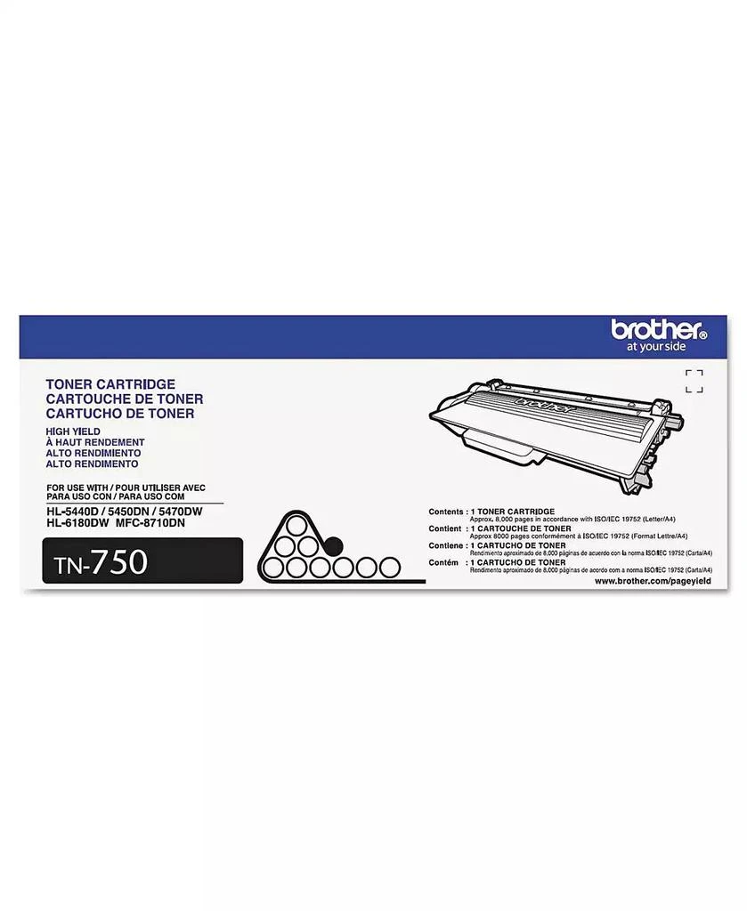 Brother TN750 8000-Page Yield Toner