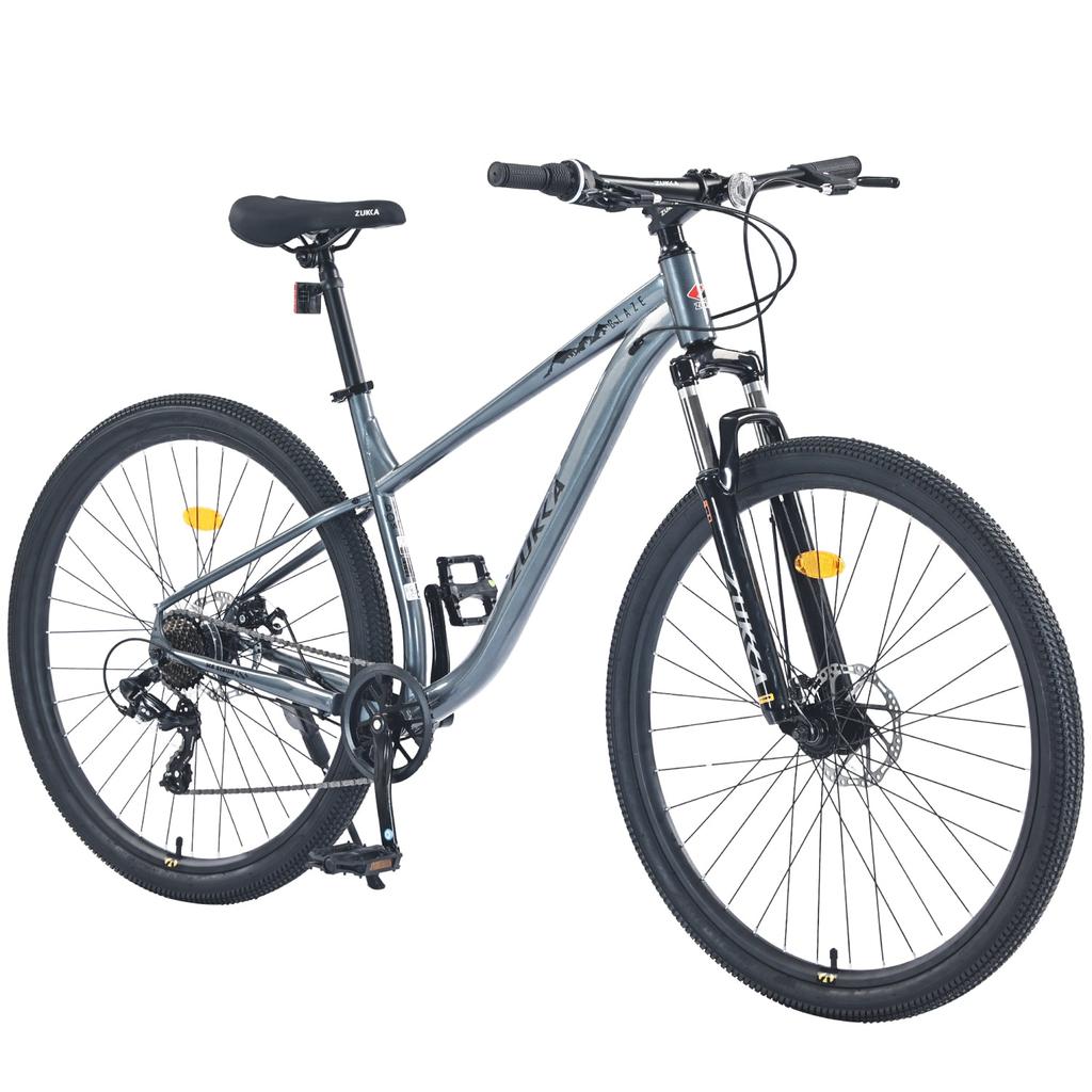 Streamdale Furniture Streamdale 29 Inch Wheels 8 Speed Mountain Bike, for Men Women Boys and Girls, Front Suspension, Steel Frame