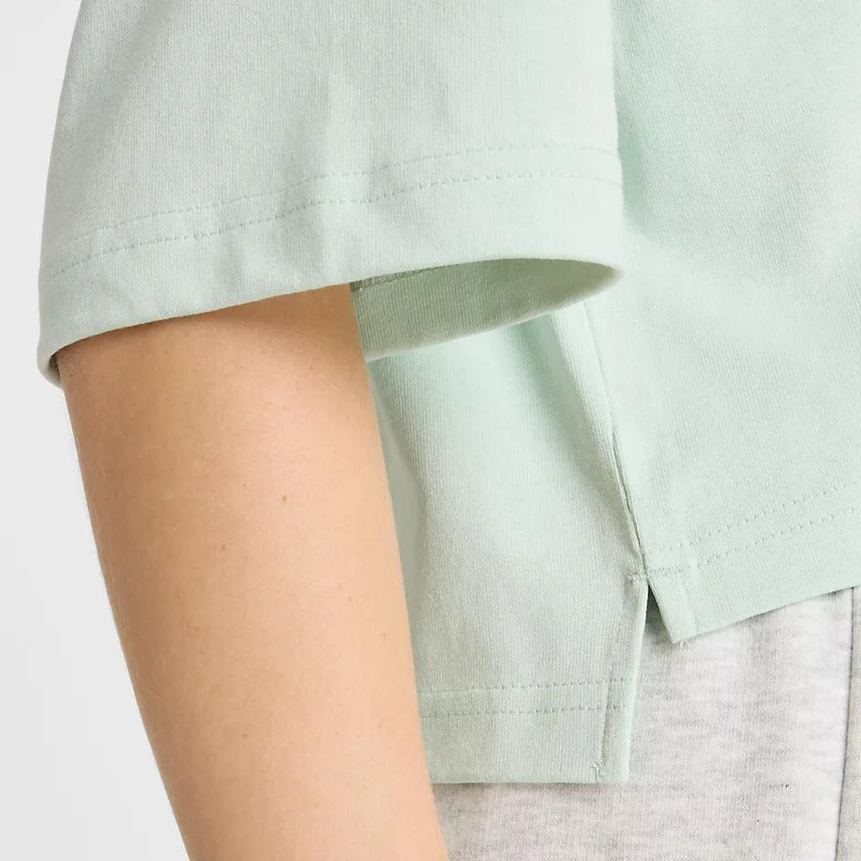 New Balance Athletics Flower Cropped T-Shirt 6