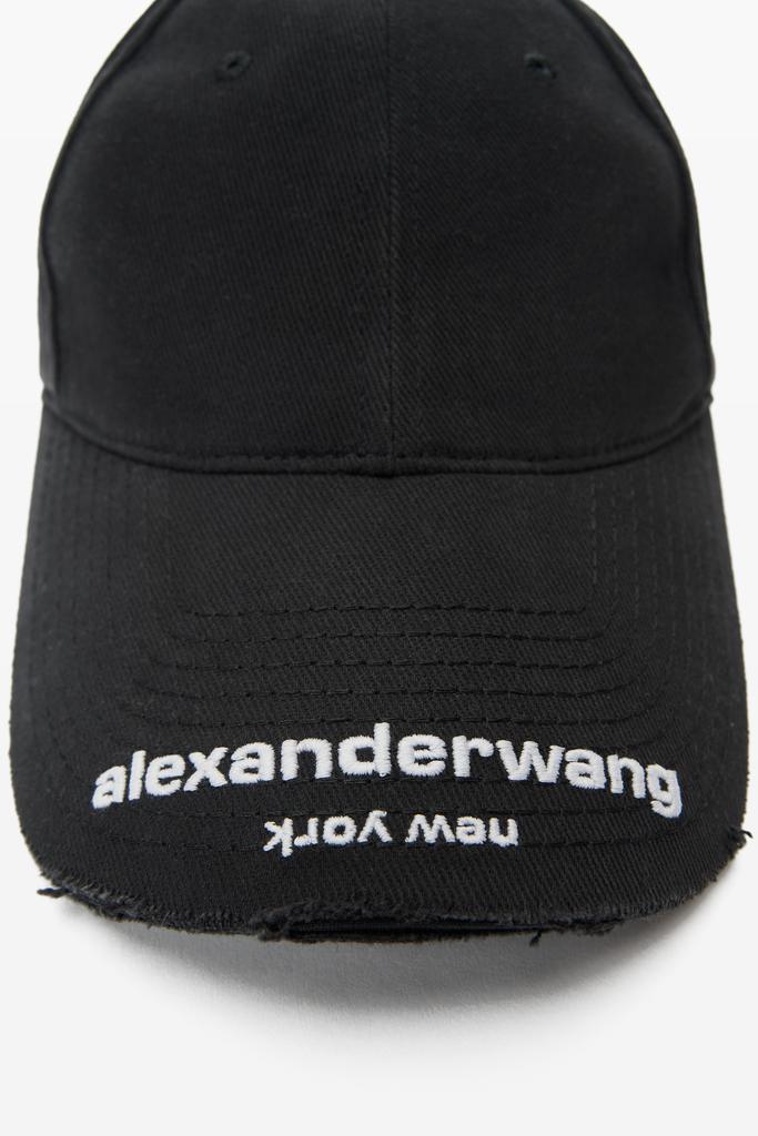 帽子 Alexander Wang Nylon Baseball Cap Black Alexander Wang Black Nylon Baseball Cap Alexander Wang