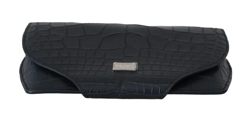 Dolce & Gabbana Dolce & Gabbana  Blue Crocodile Eyewear Sunglasses Case Cover Pouch 4