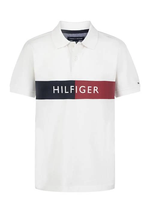 Tommy Hilfiger Hilfiger Boys 8 20 Split Stripe Polo Shirt 1