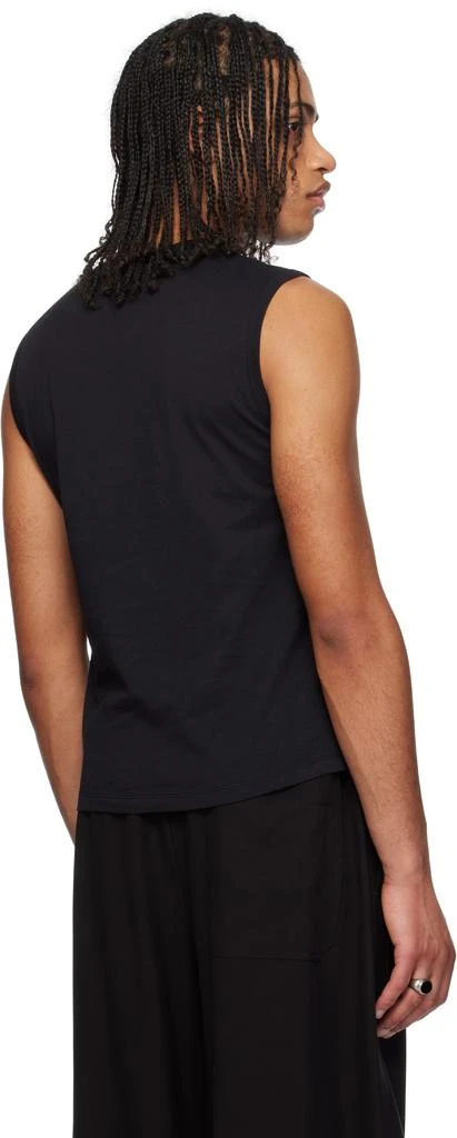 ANN DEMEULEMEESTER Black Ysewijn Smokey Eyes Tank Top 3