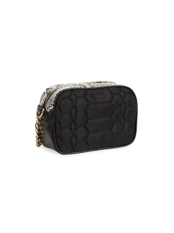 Cavalli Class by Roberto Cavalli Logo Quilted Crossbody Bag 3