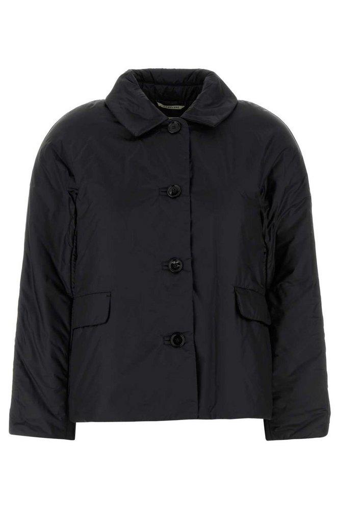 MAX MARA THE CUBE Max Mara The Cube Greens Button-Up Padded Jacket