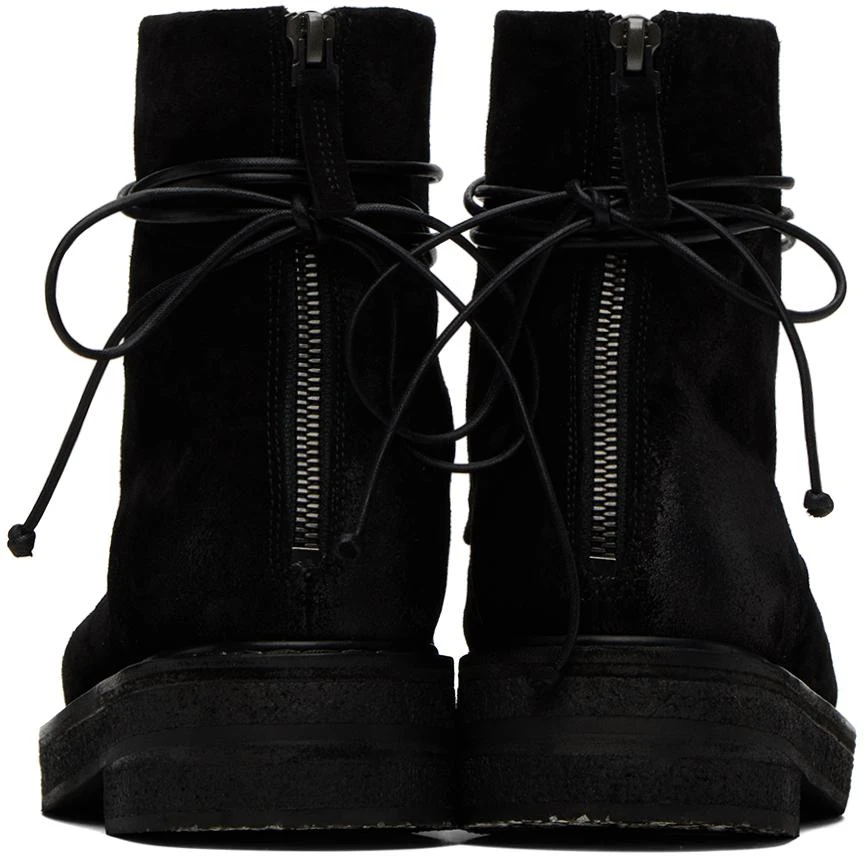 Marsèll SSENSE Exclusive Black Parrucca Boots 2