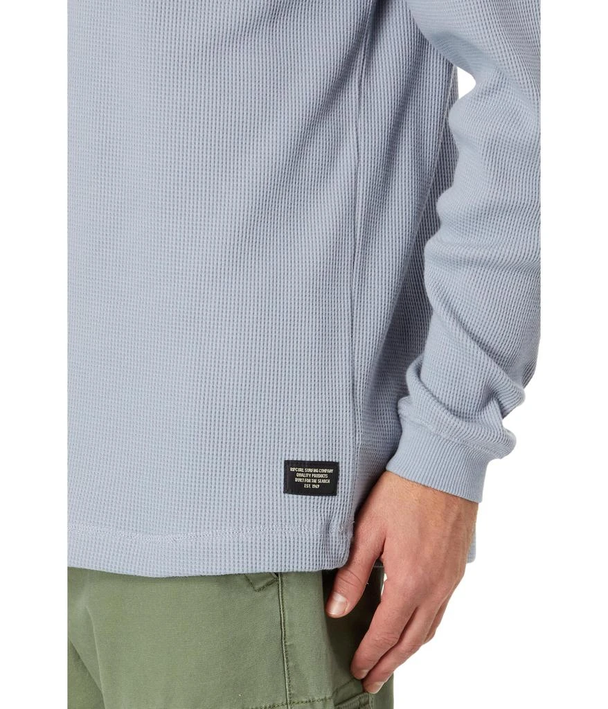 Rip Curl Quality Surf Products Long Sleeve Waffle Tee 3