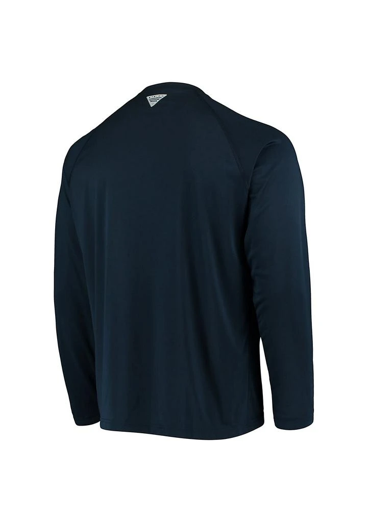 Columbia NCAA Michigan Wolverines Terminal Tackle Omni-Shade Raglan Long Sleeve T-Shirt 3