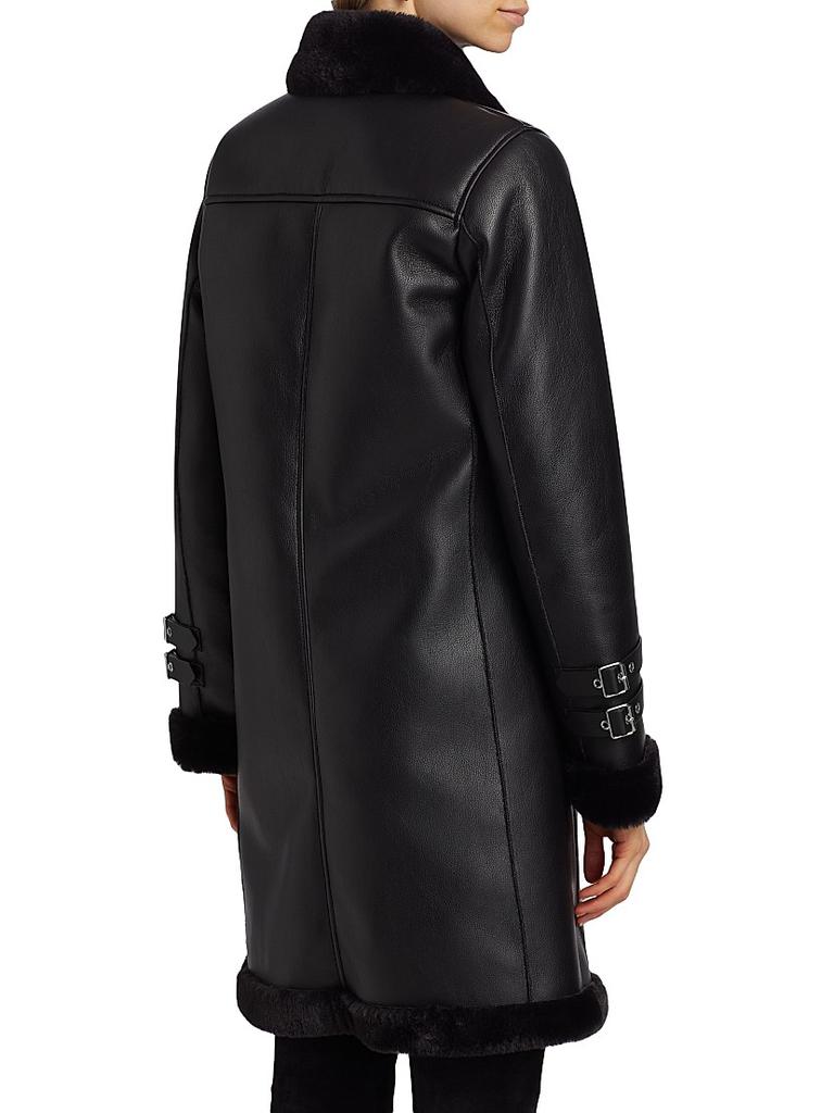 Carla Faux Leather & Fur Coat – On Sale Now with Up to 76% Off