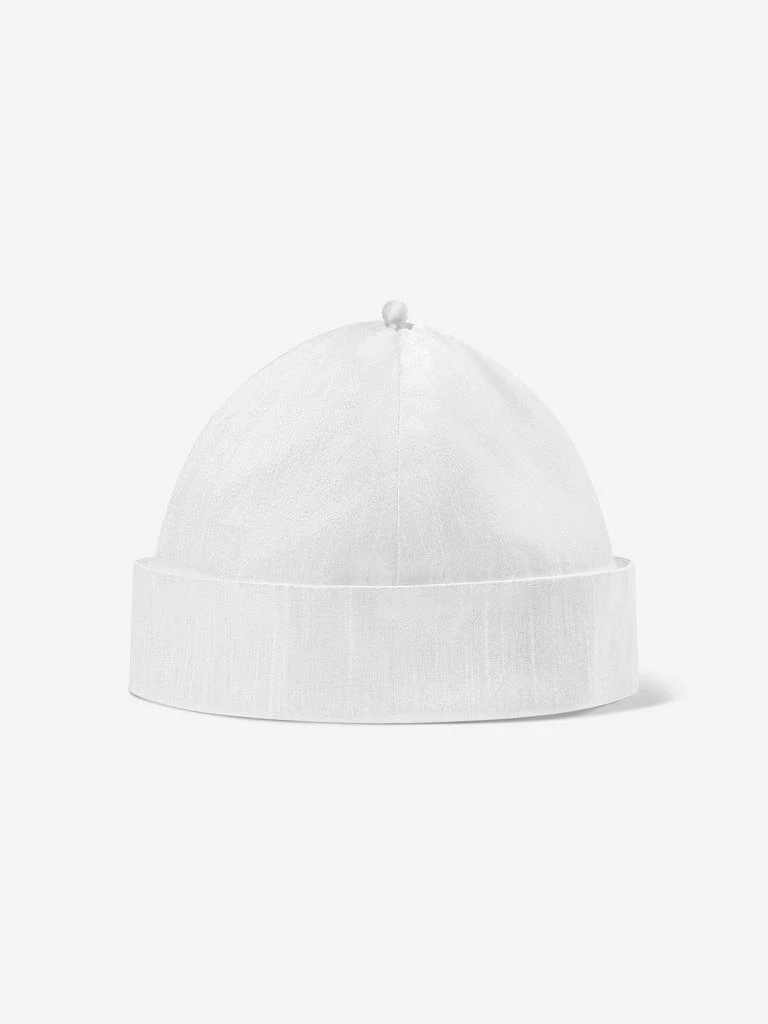 Sarah Louise Sarah Louise Baby Boys Romper And Hat in White 4