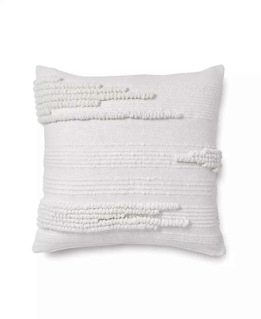 DKNY Textured Stripe Decorative Pillow, 20" x 20" 1