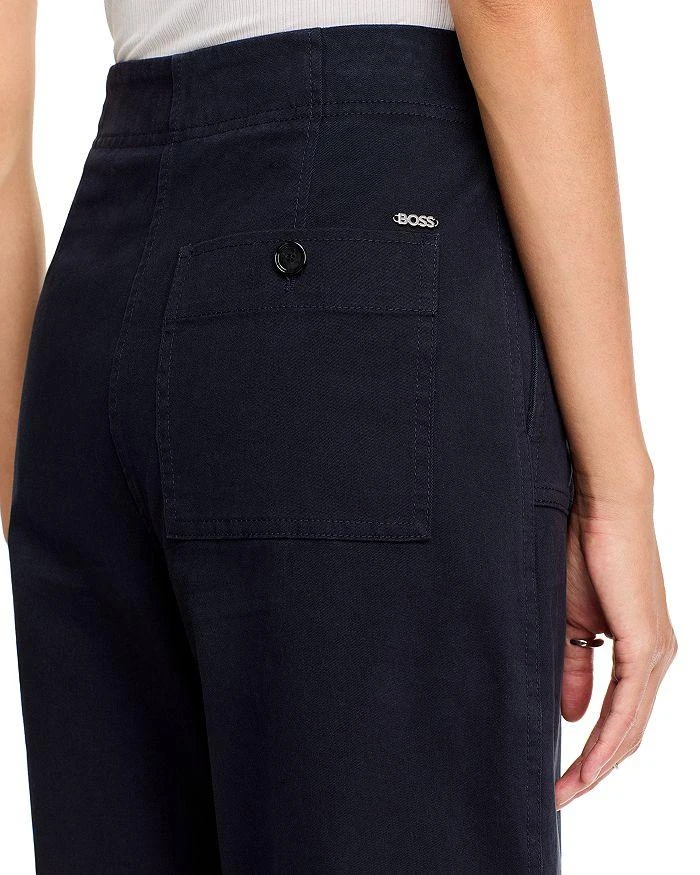 Hugo Boss Takane Belted High Waist Pants 5