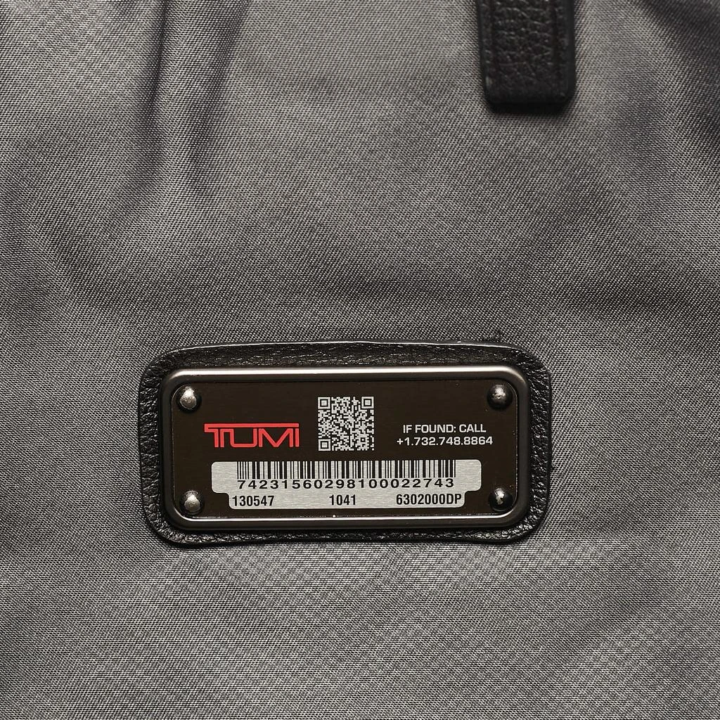 Tumi Tumi Black Leather Double Zip Briefcase Bag 10