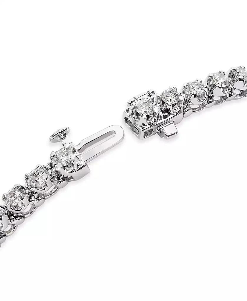 Macy's Certified Diamond Bracelet in 14k White Gold (3 ct. t.w.) 7