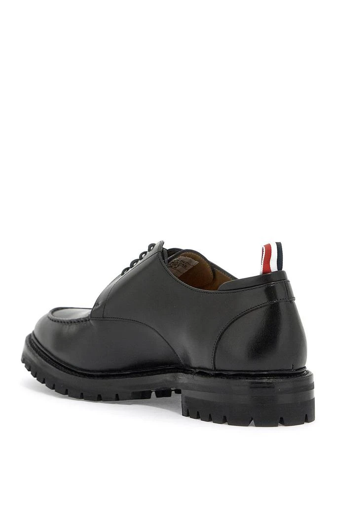 Thom Browne Derby Apron Stitch in pelle liscia 3