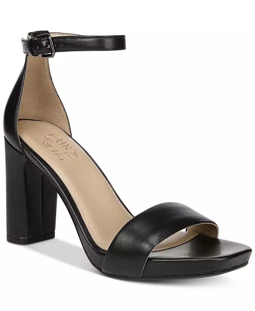 Naturalizer Joy Square Toe Ankle Strap Dress Sandals 1