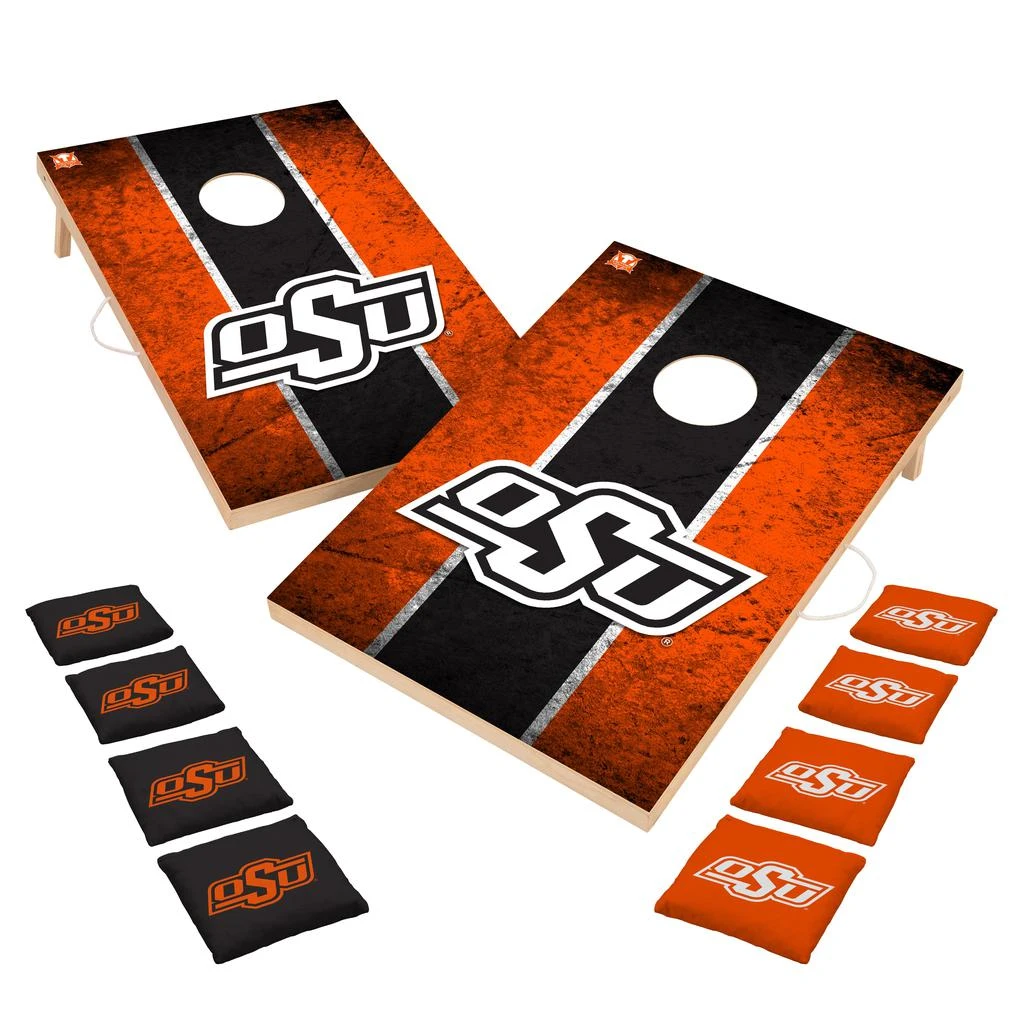 Oklahoma State Cowboys 2x3 Solid Wood Cornhole Game