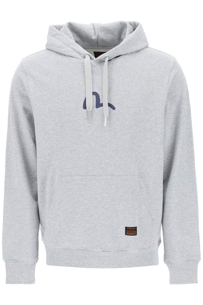 EVISU seagull print hoodie