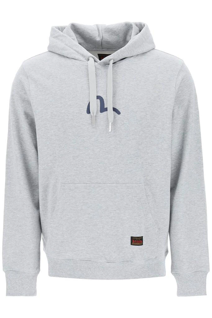 EVISU seagull print hoodie 1